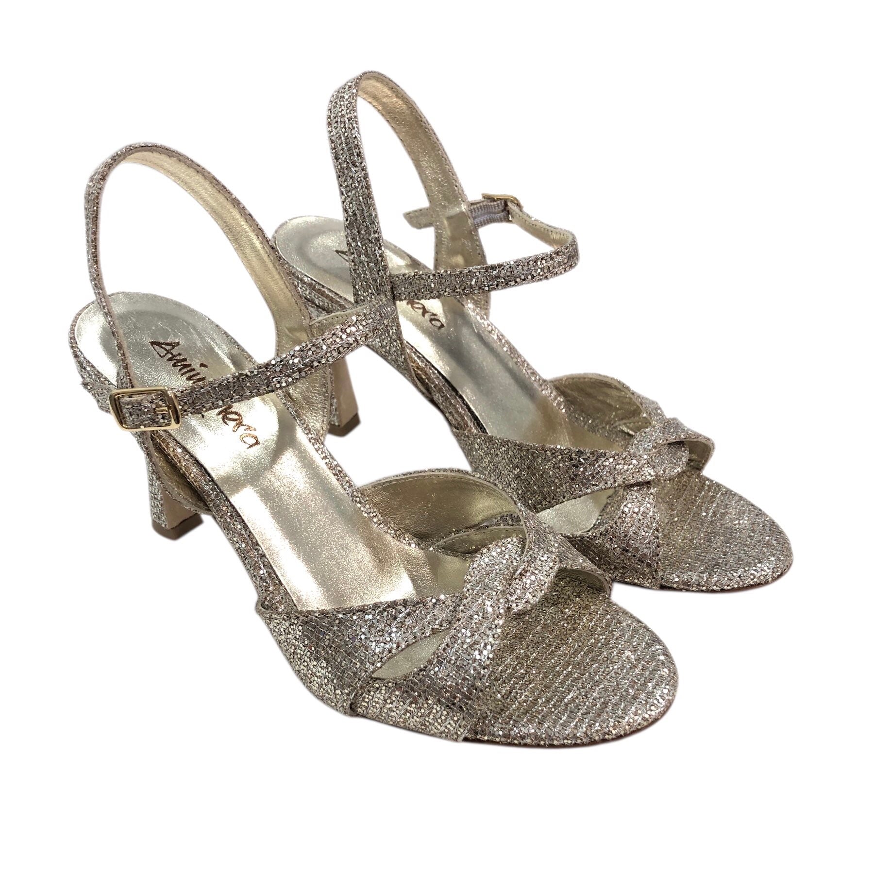 Amimanera Sandalo Tacco Donna DS2541 Moon